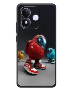 Чехол для Xiaomi Redmi Note 17 с картинкой «Among Us — 3D стиль» Чехол для Xiaomi Redmi Note 17 с картинкой «Among Us — 3D стиль»