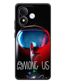 Чехол для Xiaomi Redmi Note 17 с картинкой «Красный импостер — макро» Чехол для Xiaomi Redmi Note 17 с картинкой «Красный импостер — макро»
