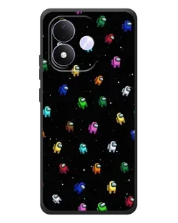 Чехол для Xiaomi Redmi Note 17 с картинкой «Экипаж Among Us» Чехол для Xiaomi Redmi Note 17 с картинкой «Экипаж Among Us»