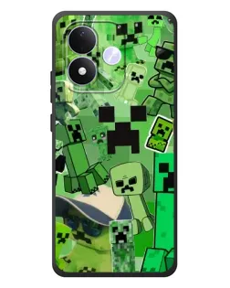 Чехол для Xiaomi Redmi Note 17 с картинкой «Криперы Minecraft» Чехол для Xiaomi Redmi Note 17 с картинкой «Криперы Minecraft»