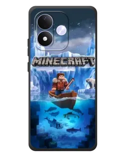 Чехол для Xiaomi Redmi Note 17 с картинкой «Minecraft ледяной мир» Чехол для Xiaomi Redmi Note 17 с картинкой «Minecraft ледяной мир»
