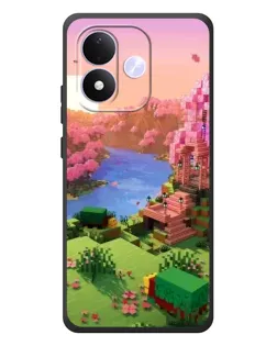 Чехол для Xiaomi Redmi Note 17 с картинкой «Розовое дерево Minecraft» Чехол для Xiaomi Redmi Note 17 с картинкой «Розовое дерево Minecraft»