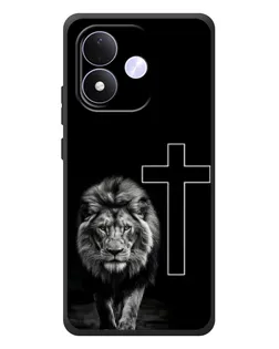Чехол для Xiaomi Redmi Note 17 с картинкой «Лев и Крест» Чехол для Xiaomi Redmi Note 17 с картинкой «Лев и Крест»