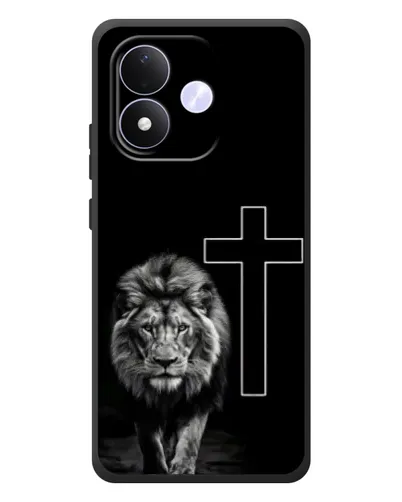 Чехол для Xiaomi Redmi Note 17 с картинкой «Лев и Крест» Чехол для Xiaomi Redmi Note 17 с картинкой «Лев и Крест»