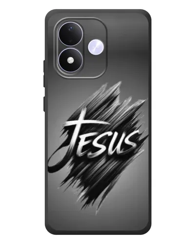 Чехол для Xiaomi Redmi Note 17 с картинкой «Надпись Jesus Graffiti» Чехол для Xiaomi Redmi Note 17 с картинкой «Надпись Jesus Graffiti»