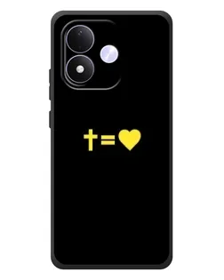 Чехол для Xiaomi Redmi Note 17 с картинкой «Сердце и Крест» Чехол для Xiaomi Redmi Note 17 с картинкой «Сердце и Крест»