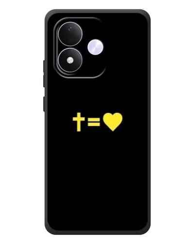 Чехол для Xiaomi Redmi Note 17 с картинкой «Сердце и Крест» Чехол для Xiaomi Redmi Note 17 с картинкой «Сердце и Крест»