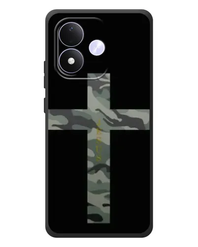 Чехол для Xiaomi Redmi Note 17 с картинкой «Милитари Крест» Чехол для Xiaomi Redmi Note 17 с картинкой «Милитари Крест»