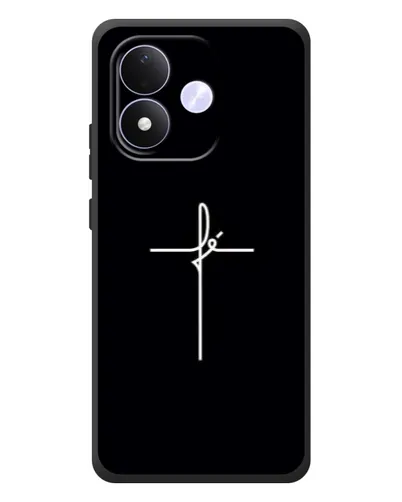 Чехол для Xiaomi Redmi Note 17 с картинкой «Тонкий крест» Чехол для Xiaomi Redmi Note 17 с картинкой «Тонкий крест»