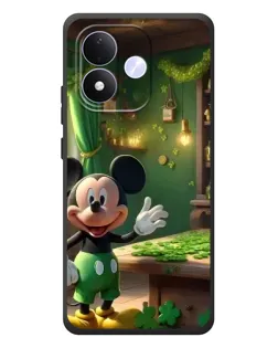 Чехол для Xiaomi Redmi Note 17 с картинкой «Микки в мастерской»