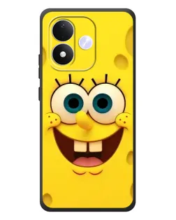 Чехол для Xiaomi Redmi Note 17 с картинкой «Губка Боб улыбка»