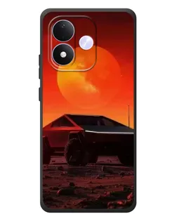 Чехол для Xiaomi Redmi Note 17 с картинкой «Cybertruck на Марсе» Чехол для Xiaomi Redmi Note 17 с картинкой «Cybertruck на Марсе»