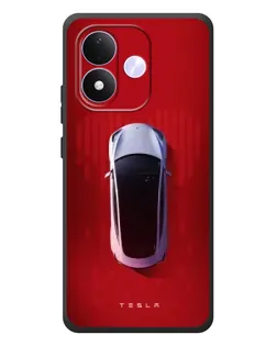 Чехол для Xiaomi Redmi Note 17 с картинкой «Tesla Top View» Чехол для Xiaomi Redmi Note 17 с картинкой «Tesla Top View»