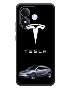 Чехол для Xiaomi Redmi Note 17 с картинкой «Tesla Model Y» Чехол для Xiaomi Redmi Note 17 с картинкой «Tesla Model Y»