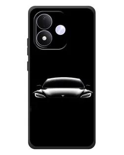 Чехол для Xiaomi Redmi Note 17 с картинкой «Фары Tesla Night» Чехол для Xiaomi Redmi Note 17 с картинкой «Фары Tesla Night»