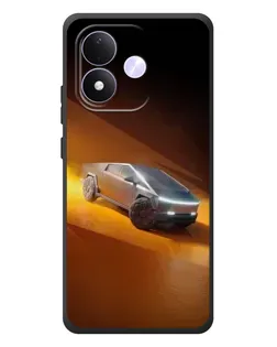 Чехол для Xiaomi Redmi Note 17 с картинкой «Cybertruck в пустыне» Чехол для Xiaomi Redmi Note 17 с картинкой «Cybertruck в пустыне»