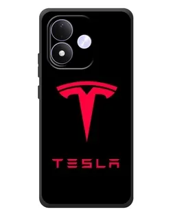 Чехол для Xiaomi Redmi Note 17 с картинкой «Tesla Red Logo» Чехол для Xiaomi Redmi Note 17 с картинкой «Tesla Red Logo»