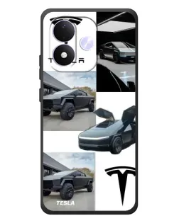 Чехол для Xiaomi Redmi Note 17 с картинкой «Коллаж Cybertruck Tesla» Чехол для Xiaomi Redmi Note 17 с картинкой «Коллаж Cybertruck Tesla»