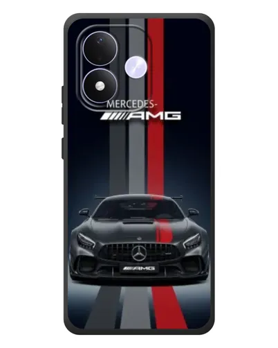 Чохол для Xiaomi Redmi Note 17 з картинкою «Mercedes — білий карбон» Чохол для Xiaomi Redmi Note 17 з картинкою «Mercedes — білий карбон»