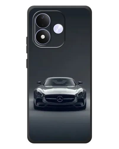 Чохол для Xiaomi Redmi Note 17 з картинкою «Mercedes на чорному» Чохол для Xiaomi Redmi Note 17 з картинкою «Mercedes на чорному»