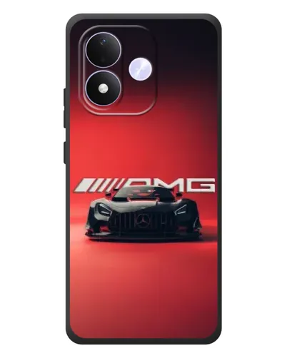 Чохол для Xiaomi Redmi Note 17 з картинкою «Mercedes AMG — червона лінія» Чохол для Xiaomi Redmi Note 17 з картинкою «Mercedes AMG — червона лінія»