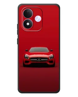 Чохол для Xiaomi Redmi Note 17 з картинкою «Червоний Mercedes AMG»