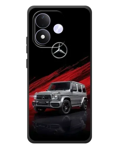 Чохол для Xiaomi Redmi Note 17 з картинкою «Mercedes G-Class червоний» Чохол для Xiaomi Redmi Note 17 з картинкою «Mercedes G-Class червоний»