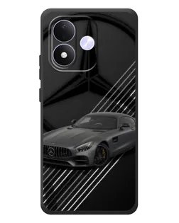 Чохол для Xiaomi Redmi Note 17 з картинкою «Mercedes AMG — графіка»