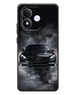 Чохол для Xiaomi Redmi Note 17 з картинкою «Mercedes у диму»