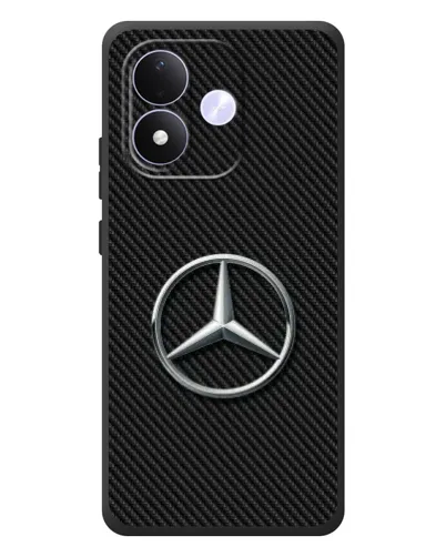Чехол для Xiaomi Redmi Note 17 с картинкой «Карбоновый Mercedes стиль» Чехол для Xiaomi Redmi Note 17 с картинкой «Карбоновый Mercedes стиль»