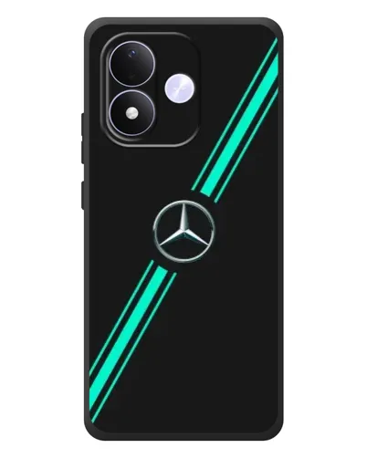 Чехол для Xiaomi Redmi Note 17 с картинкой «Спортивные линии Mercedes» Чехол для Xiaomi Redmi Note 17 с картинкой «Спортивные линии Mercedes»
