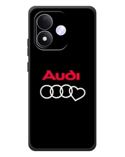 Чехол для Xiaomi Redmi Note 17 с картинкой «Логотип Audi Heart» Чехол для Xiaomi Redmi Note 17 с картинкой «Логотип Audi Heart»