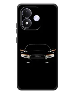 Чехол для Xiaomi Redmi Note 17 с картинкой «Audi — ночной контур» Чехол для Xiaomi Redmi Note 17 с картинкой «Audi — ночной контур»