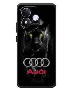 Чехол для Xiaomi Redmi Note 17 с картинкой «Пантера и Audi» Чехол для Xiaomi Redmi Note 17 с картинкой «Пантера и Audi»