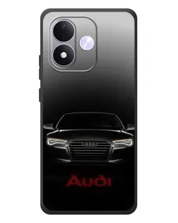 Чехол для Xiaomi Redmi Note 17 с картинкой «Audi — градиентный контур» Чехол для Xiaomi Redmi Note 17 с картинкой «Audi — градиентный контур»