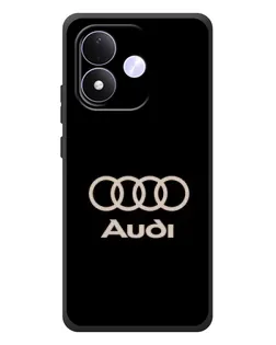 Чехол для Xiaomi Redmi Note 17 с картинкой «Audi — золотой логотип» Чехол для Xiaomi Redmi Note 17 с картинкой «Audi — золотой логотип»