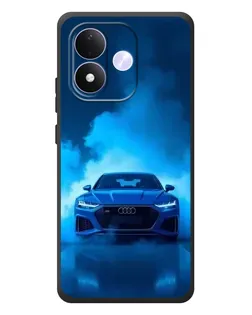 Чехол для Xiaomi Redmi Note 17 с картинкой «Audi — голубая энергия» Чехол для Xiaomi Redmi Note 17 с картинкой «Audi — голубая энергия»