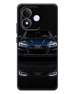 Чехол для Xiaomi Redmi Note 17 с картинкой «Audi — ночное отражение» Чехол для Xiaomi Redmi Note 17 с картинкой «Audi — ночное отражение»