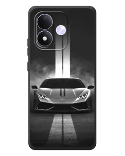 Чехол для Xiaomi Redmi Note 17 с картинкой «Lamborghini симметрия дорог» Чехол для Xiaomi Redmi Note 17 с картинкой «Lamborghini симметрия дорог»