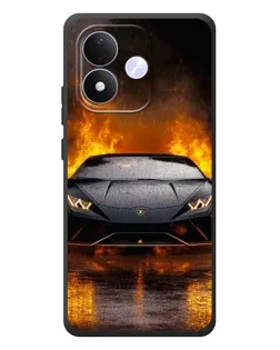 Чехол для Xiaomi Redmi Note 17 с картинкой «Lamborghini в огне» Чехол для Xiaomi Redmi Note 17 с картинкой «Lamborghini в огне»