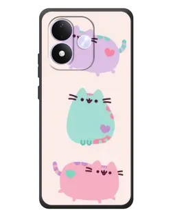 Чехол для Xiaomi Redmi Note 17 с картинкой «Pusheen трио» Чехол для Xiaomi Redmi Note 17 с картинкой «Pusheen трио»