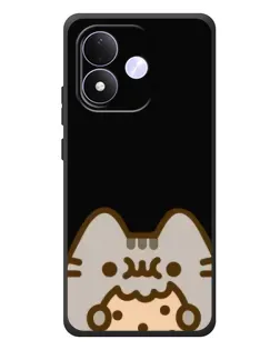 Чехол для Xiaomi Redmi Note 17 с картинкой «Пушин на черном» Чехол для Xiaomi Redmi Note 17 с картинкой «Пушин на черном»