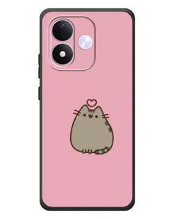 Чехол для Xiaomi Redmi Note 17 с картинкой «Pusheen сердце» Чехол для Xiaomi Redmi Note 17 с картинкой «Pusheen сердце»