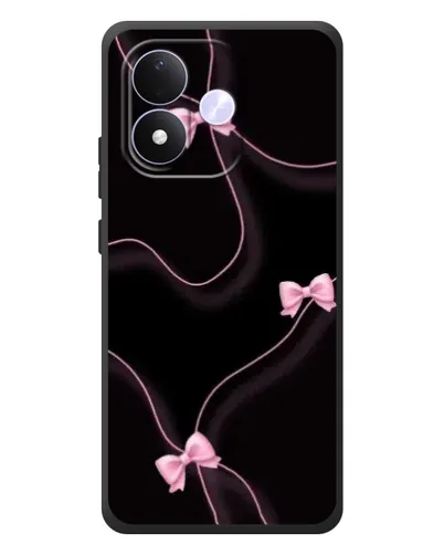 Чехол для Xiaomi Redmi Note 17 с картинкой «Розовые ленты»
