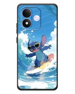 Чехол для Xiaomi Redmi Note 17 с картинкой «Стич на волне» Чехол для Xiaomi Redmi Note 17 с картинкой «Стич на волне»