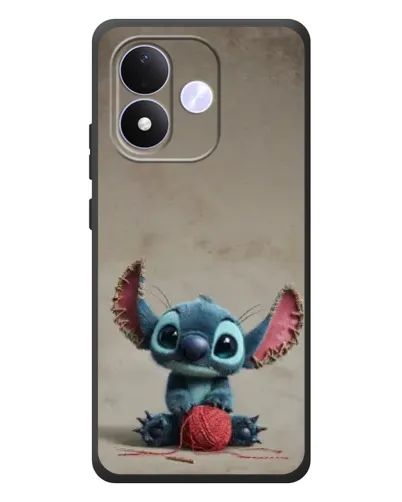Чехол для Xiaomi Redmi Note 17 с картинкой «Стич на коричневом фоне» Чехол для Xiaomi Redmi Note 17 с картинкой «Стич на коричневом фоне»