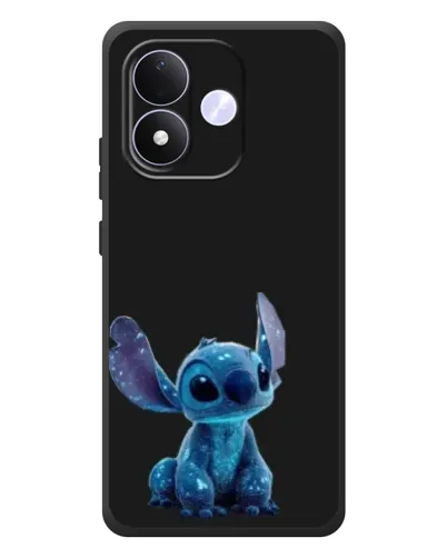 Чехол для Xiaomi Redmi Note 17 с картинкой «Стич на черном» Чехол для Xiaomi Redmi Note 17 с картинкой «Стич на черном»