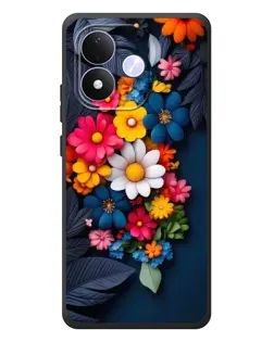 Чехол для Xiaomi Redmi Note 17 с картинкой «Цветочная феерия» Чехол для Xiaomi Redmi Note 17 с картинкой «Цветочная феерия»