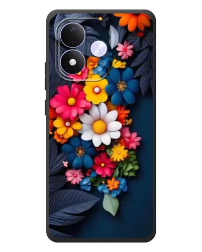 Чехол для Xiaomi Redmi Note 17 с картинкой «Цветочная феерия»