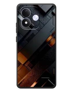 Чехол для Xiaomi Redmi Note 17 с картинкой «Черные геометрические блоки» Чехол для Xiaomi Redmi Note 17 с картинкой «Черные геометрические блоки»
